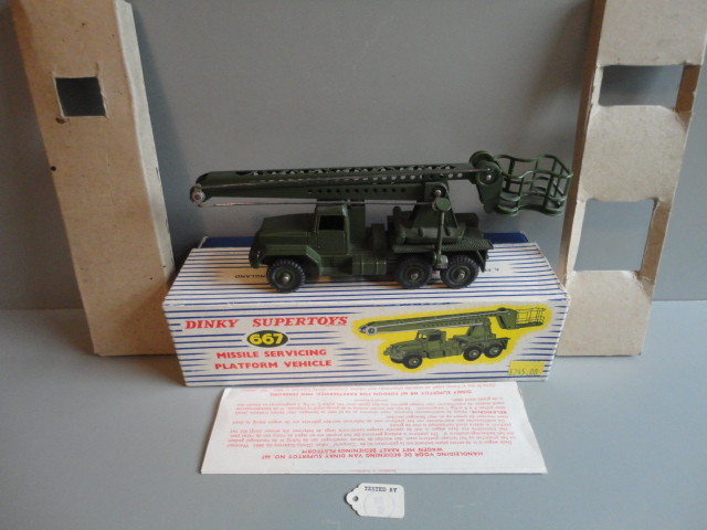 4 Vintage Dinky Military Toys W/ Boxes